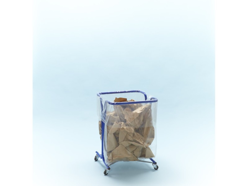 Support sac poubelle 240 litres avec roulettes Support sac poubelle 240 litres avec roulettes