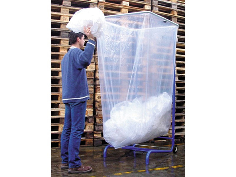 Support sac poubelle avec roulettes poru sac de 1000 1500 ou 2500l Support sac poubelle avec roulettes poru sac de 1000 1500 ou 2500l