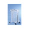 Support sac poubelle 110 litres avec roulettes