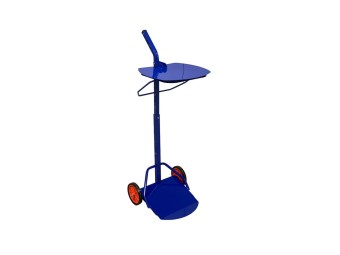 Support sac poubelle mobile 110 litres