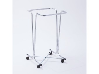 Support sac poubelle 110 litres avec roulettes