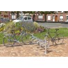 Râtelier New York 3 - 5 ou 10 vélos en acier