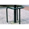 Etrier de protection galvanisé ou peint Ø 50 mm