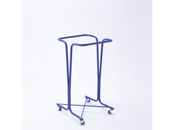 Support sac poubellle 400 litres avec roulettes