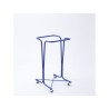 Support sac poubellle 400 litres avec roulettes