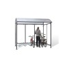 Abri vélos dôme 6 places - extensible