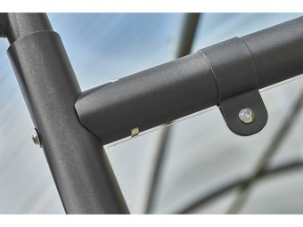 Abri vélos dôme 6 places - extensible