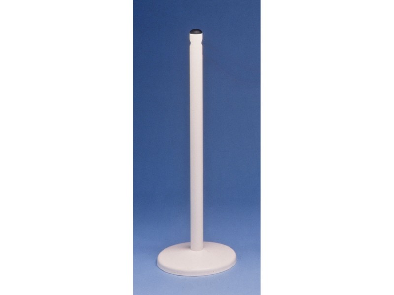 Poteau de délimitation en métal pour 1 ou 2 chaines sur pied Poteau de délimitation en métal pour 1 ou 2 chaines sur pied