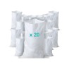 Sac de chantier 50l en polypropylène tissé – Sac poubelle de couleur | Equipexpert
