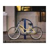 Support vélo rond Noréa en acier peint