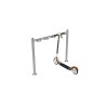 Range trottinette inox 5 placesplaces côte à côte sur platines