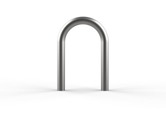 Epingle de protection de lampadaire en inox