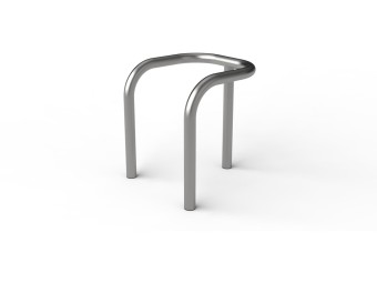 Etrier 3 pieds en inox pour la protection de candélabre