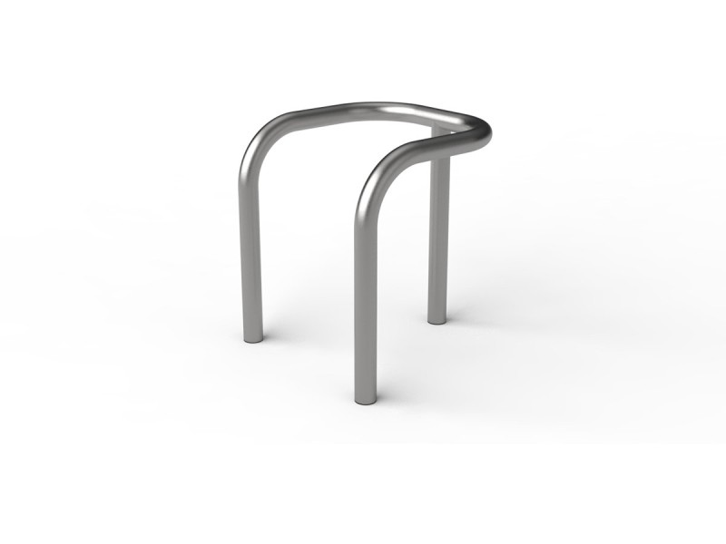 Etrier 3 pieds en inox pour la protection de candélabre