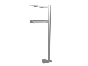 Support de sac inox TRIANGLE 100L