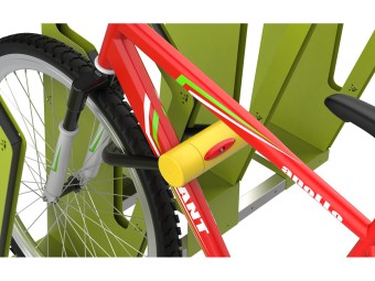 Range vélo TOTEM 5 places securisées