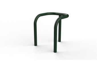 Etrier 3 pieds en acier peint pour la protection de candélabre