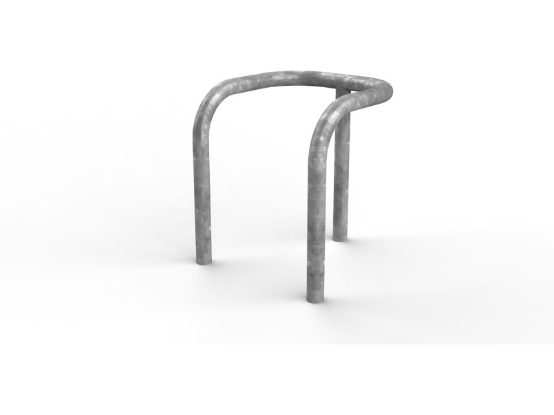 Etrier 3 pieds en acier galvanisé pour la protection de candélabre