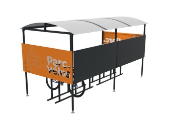 Abri vélo Parkéo en version mini ou maxi