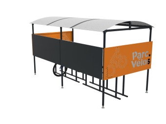 Abri vélo Parkéo en version mini ou maxi