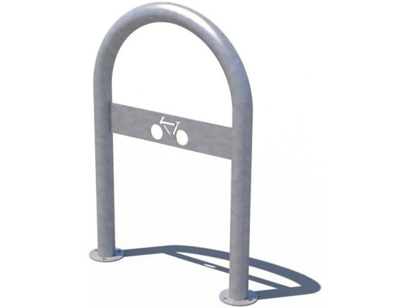 Arceau vélo en U ECO avec picto galvanisé