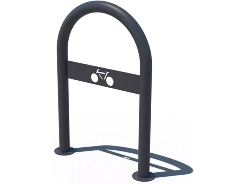Arceau vélo en U ECO avec picto peint