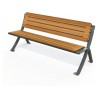 Banc public Bergerac stratifié compact