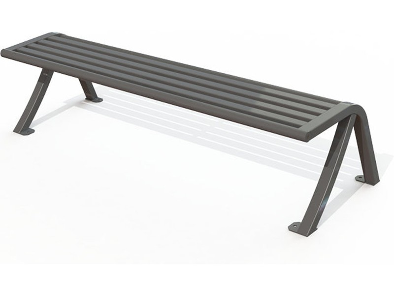 Banquette Horizon métal peint