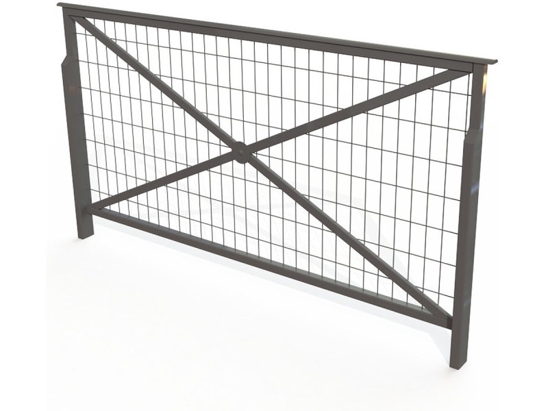 Barrière de ville Croix de Saint André avec grillage