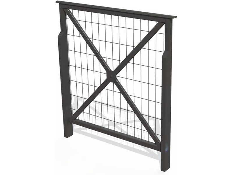 Barrière de ville Croix de Saint André avec grillage