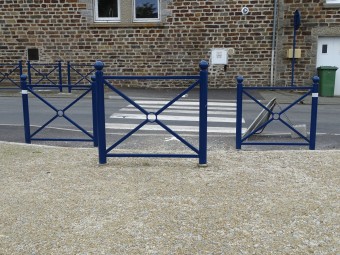 Barrière de ville Chartrons tête boule