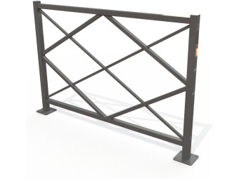 Barrière de ville Losange