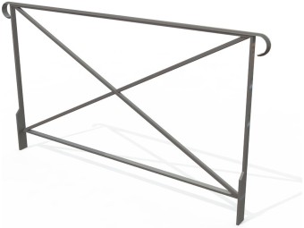 Barrière de ville Gambetta avec crosse