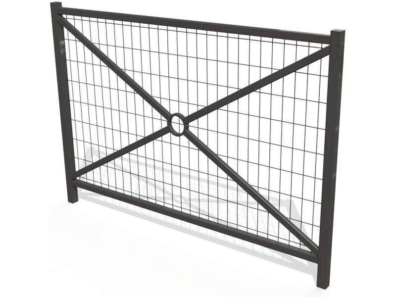 Barrière de ville Mériadeck avec grillage