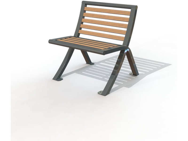 Chaise Horizon stratifié compact