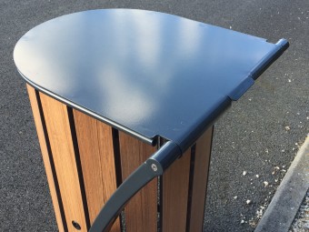 Corbeille Annecy stratifié compact