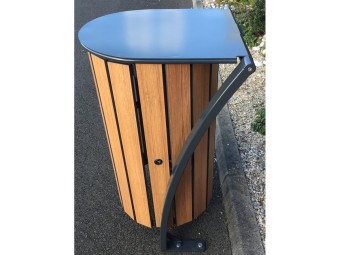 Corbeille Annecy stratifié compact