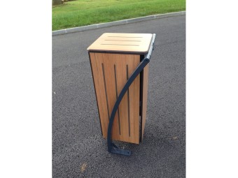 Corbeille Avignon stratifié compact