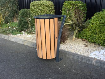 Corbeille Annecy stratifié compact