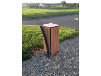 Corbeille Avignon stratifié compact