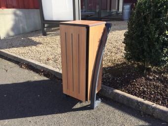 Corbeille Avignon stratifié compact