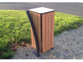 Corbeille Avignon stratifié compact