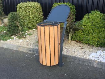 Corbeille Annecy stratifié compact