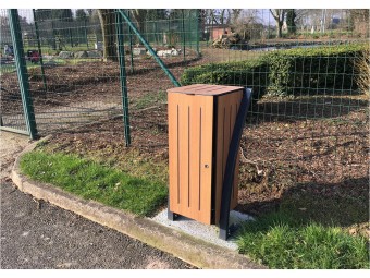 Corbeille Avignon stratifié compact