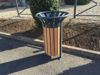 Corbeille Mayotte stratifié compact