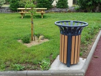 Corbeille Mayotte stratifié compact