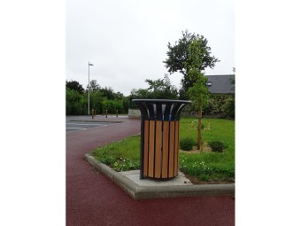 Corbeille Mayotte stratifié compact