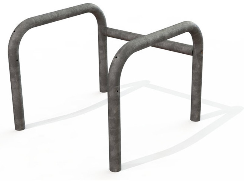 Etrier de protection 4 pieds galvanisé