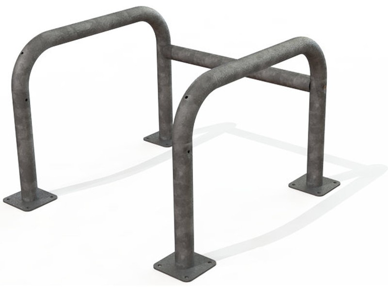 Etrier de protection 4 pieds galvanisé