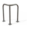 Arceau d'angle de protection 3 pieds galvanisé